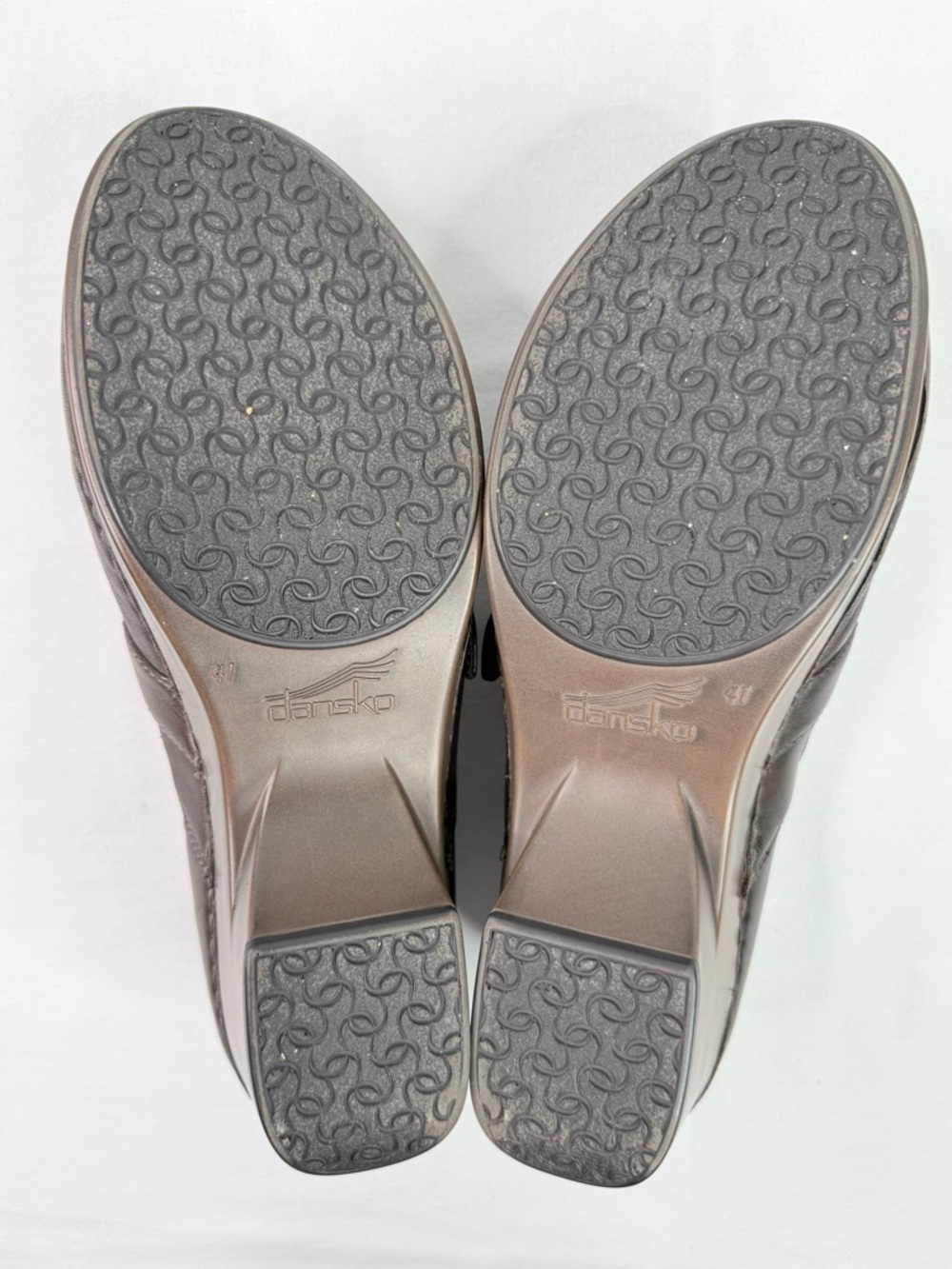 Dansko Tamara Leather Clog Women's Size 41 (10-10.5) Brown Comfort Shoe Slip-on - Picture 8 of 9